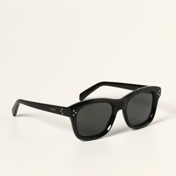 CELINE Mineral 48mm Black Cat Eye Sunglasses Celine Mineral 48mm Cat Eye Sunglasses - Havana/ Smoke  main image 4